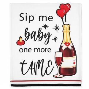 Funny Beverage Themed Double Sided Kitchen Towel